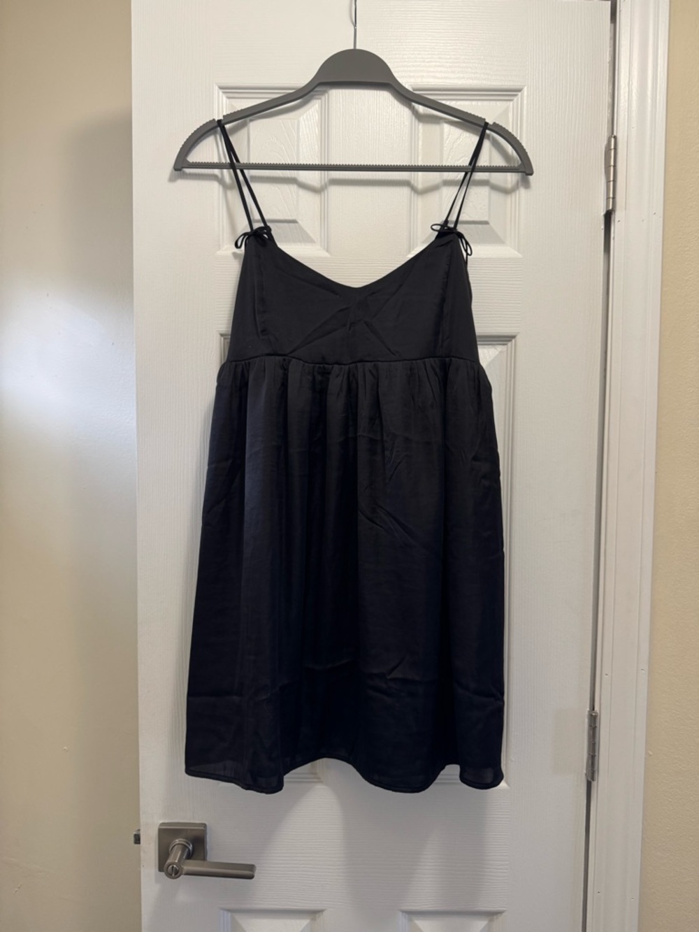 American Eagle Black Spaghetti Strap Dress